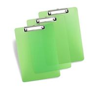 Rapesco 1823 Business Pack: 3 Porte-Blocs, A4, Vert Transparents Givrés