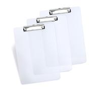 Rapesco 1824 Business Pack: 3 Porte-Blocs, A4, Blanc Transparents Givrés