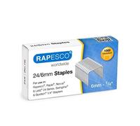 Rapesco Agrafes 24/6 pour agrafeuse - 1000 pcs
