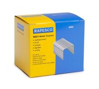 RAPESCO Agrafes galvanisées 923-14mm - Lot 4 x 1000 (4000 pièces) - 14 mm, haute performance