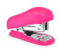 Mini agrafeuse de bureau Rapesco Bug - agrafes 24/6 et 26/6 - capacité 12 feuilles - Rose