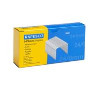 Rapesco Agrafes 24/6 galvanisées – Boîte 5000 pièces