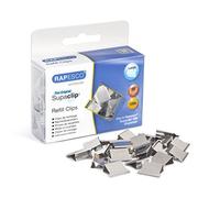 Rapesco CP10060S Supaclip 60 Pinces de Recharge en Acier Inoxydable, Lot de 100