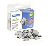 Rapesco CP20040S Supaclip 40 Pinces de Recharge en Acier Inoxydable, Lot de 200