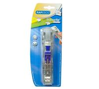 Rapesco Distributeur Supaclip® 60 Transparent & 8 Pinces En Acier Inoxydable
