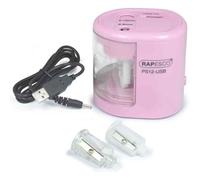 Taille-crayon électrique double PS-12-USB, rose