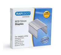 RAPESCO Lot de 5 Boites de 1000 Agrafes Galvanisées 923/12mm type 23