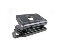 Rapesco PF810MB1 Perforatrice à 2 Trous 810, Métal, Capacité 12 Feuilles | Noir