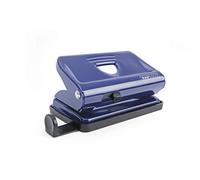Rapesco PF810ML1 Perforatrice à 2 Trous 810, Métal, Capacité 12 Feuilles | Bleu