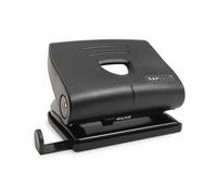 Rapesco PF8700B1 Germ-Savvy Antibacterial, 2-Hole Punch, 22 Sheet Capacity, Blac