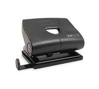 Rapesco PF8700B1 Perforatrice à 2 Trous 820-P avec Protection Antibactérienne, Capacité de 22 Feuilles, Noir