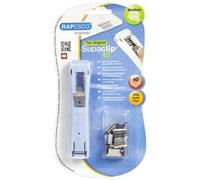 Rapesco Pince À Relier Supaclip® 40 Bleu Poudre + 25 Clip Acier