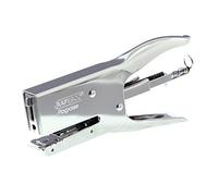 Rapesco Porpoise - Pince Agrafeuse Pour Agrafes 24 Et 26/6-8 - 50 Feuilles - Chrome
