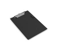 Rapesco Porte-bloc Standard A5, PVC, pince forte, angles de protection, porte-stylo — Noir