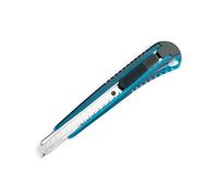 Rapesco RCK001A1 Cutter Rétractable 9 mm, Multi-Usage, Violet ou Bleu