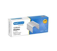 Rapesco S13060Z3 Agrafes Galvanisées de Type 13/6 mm, Lot de 5000
