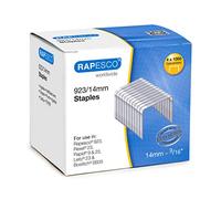 Rapesco S92314Z3 Agrafes Galvanisées Résistantes de Type 923/14 mm, 4000 Agrafes