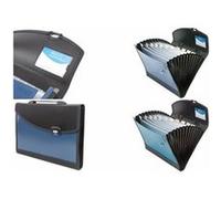 RAPESCO Trieur valisette Designer, A4+, 13 compartiments Bleu G