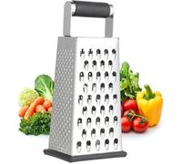 Rapeuse legume en Acier Inoxydable, Rapeuse Fromage 4 Côtés, Rapeuse Multifonction pour Légumes, Pommes de Terre