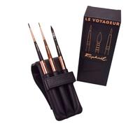 Raphael Le Voyageur Lot De Pinceaux 3046451875498 Peinture Art Artiste Pochette Cuir Voyage Canvas Pack Set Pro Comasound Kartel Csk Online