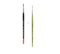 Raphael Pinceau Series 8404,kolinsky Rouge Sable Pinceau,Taille 1 et Da Vinci 373