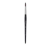 Raphael Pinceau synthétique pour Aquarelle écureuil, Rond, Noir, 12