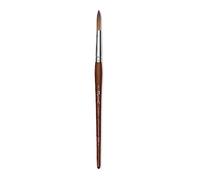 Raphael Precision 8504 Pinceau Rond en Sable synthétique pour Aquarelle et Techniques Mixtes, Manche Court, Taille 8