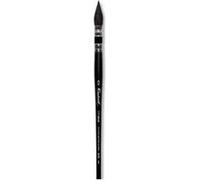 Raphaël Pinceau SoftAqua Série 805 – synthétique pour aquarelle, plume – Taille 0 (Petit Gris)