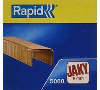 Agrafe Rapid Jaky 6 cuivrée - Boîte de 1000