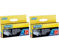 Rapid 11856225 Boîte de 2500 Agrafes 53/06 mm galva 2,5M (Lot de 2)