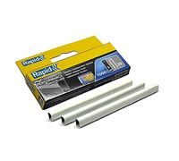 Rapid 11890125 Lot de 1000 agrafes de câble n°28 Blanc 9 mm