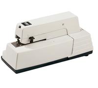 Rapid® 20942901 Agrafeuse électrique R90EC - 30 feuilles, agrafes type 66, blanc