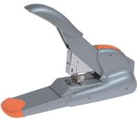 Rapid® 21698301 Agrafeuse de bloc DUAX®, acier, 170 feuilles, agrafage à plat, argent/orange
