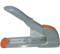 Rapid® 23633700 Agrafeuse de bloc forte HD210, métal, 210 feuilles, argent/orange