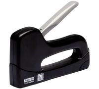 Rapid, 23781300, Agrafeuse, Pour le bricolage et la décoration, Corps en plastique, Hobbytacker, Noir, Agrafes No. 53 (4-8 mm)