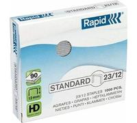 Rapid 24869400 Boîte de 1000 Agrafes 23/12 mm Galva