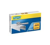 Lot de 5 Boîte de 1000 agrafes 23/8 Strong, acier galvanisé
