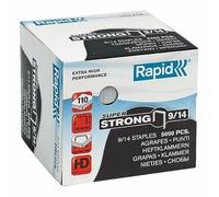 Rapid 9/14 Mm X5000 Super Strong Galvanized Staples Argenté Enfants