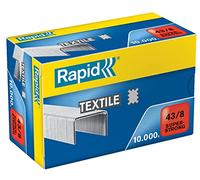 Rapid 24872300 Boîte de 10000 Agrafes 43/8 Galva