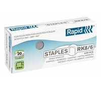 Agrafe Rapid RK8/6 galvanisée - Boîte de 5000