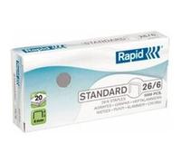 Rapid 26 6 réf 24861800 agrafes standard 6 mm boîte de 5000 344400 G