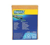 Rapid – Agrafes de grillage VR16 – Acier galvanisé plastifié vert, 2–8 mm, 3190 pièces (40108809)