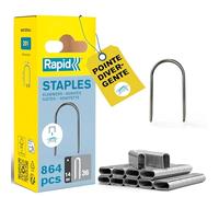 Rapid 36/14mm Galva Boîte de 864 Agrafes (Lot de 2)