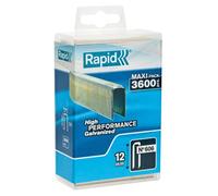 RAPID 3600 agrafes n°606 12mm galvanisées
