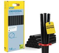 Rapid, 40107362, Bâtons de colle thermofusible, Multi-usage, Transparent, ø12mm, Longueur 190mm, 250g