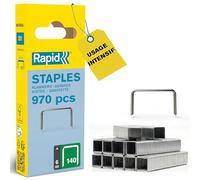 Rapid Agrafes n°140 – Fil plat 6 mm – 970 pièces (40109513)