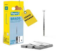 Rapid Clous 40109535 Pointes N°8 25 mm – Fil galvanisé – 1 000 pièces