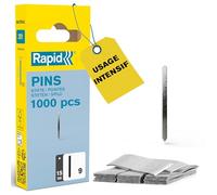 Rapid – Clous acier galvanisé sans tête n°9 15 mm – Pour menuiserie – Blister 1000
