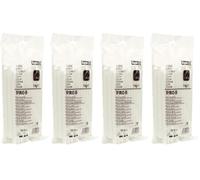 RAPID, 40302803, Bâtons de Colle thermofusible, Pro-B, Blanc, ø 12 mm, Longueur 190 mm, 1 kg (Lot de 2)