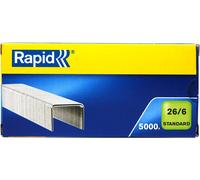 Rapid 5000 agrafes 26/6 - 6 mm